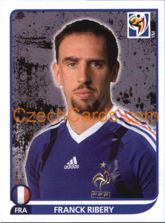Franck Ribery 2010 Panini FIFA World Cup sticker #100