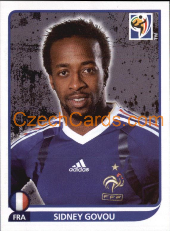 Sidney Govou 2010 Panini FIFA World Cup sticker #101