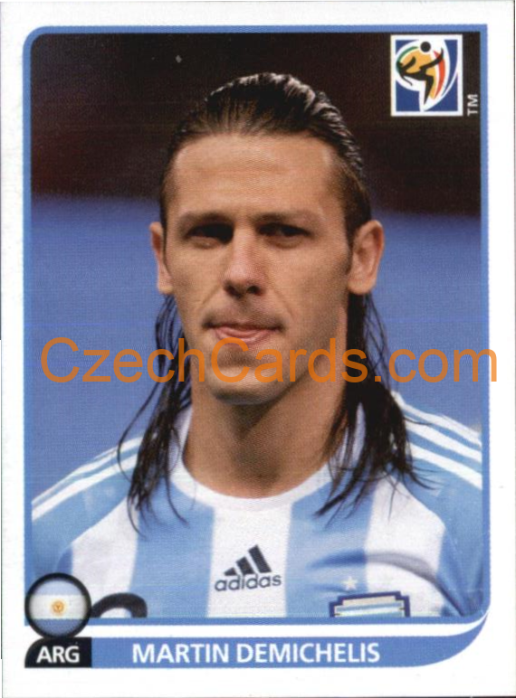 Martin Demichelis 2010 Panini FIFA World Cup sticker #109