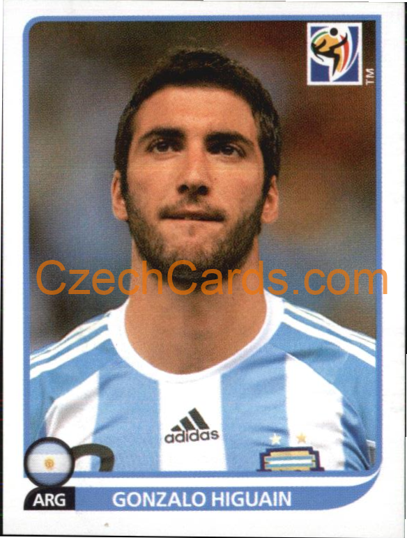 Gonzalo Higuain 2010 Panini FIFA World Cup sticker #120