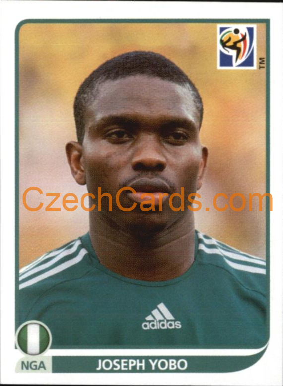 Joseph Yobo 2010 Panini FIFA World Cup sticker #128