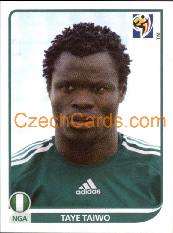 Taye Taiwo 2010 Panini FIFA World Cup sticker #129