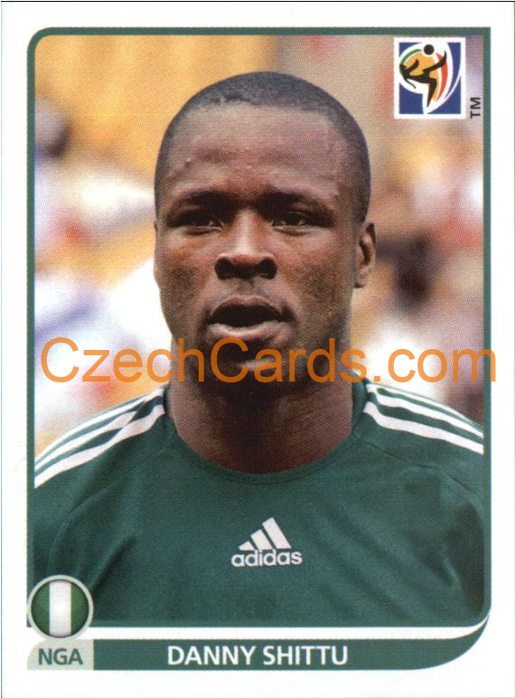 Danny Shittu 2010 Panini FIFA World Cup sticker #133