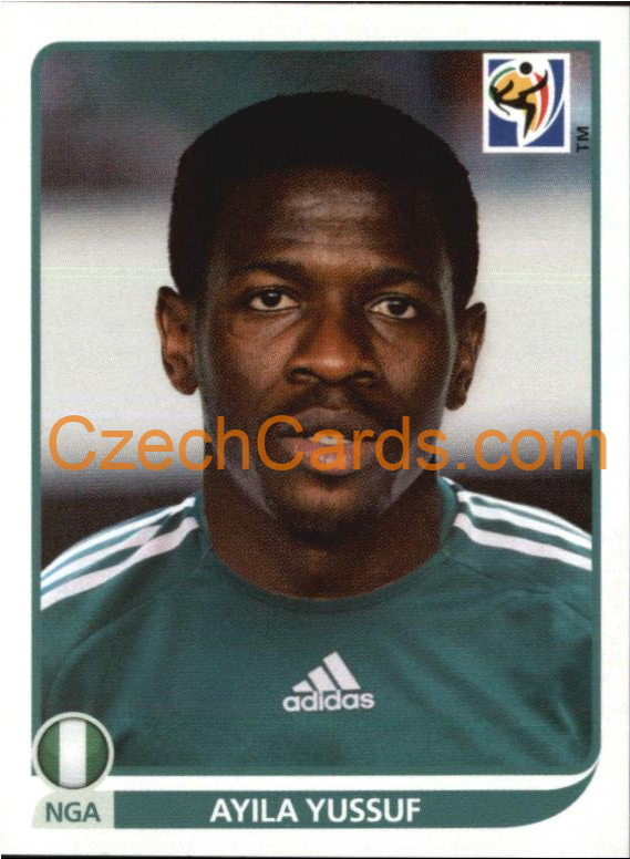 Ayila Yussuf 2010 Panini FIFA World Cup sticker #134