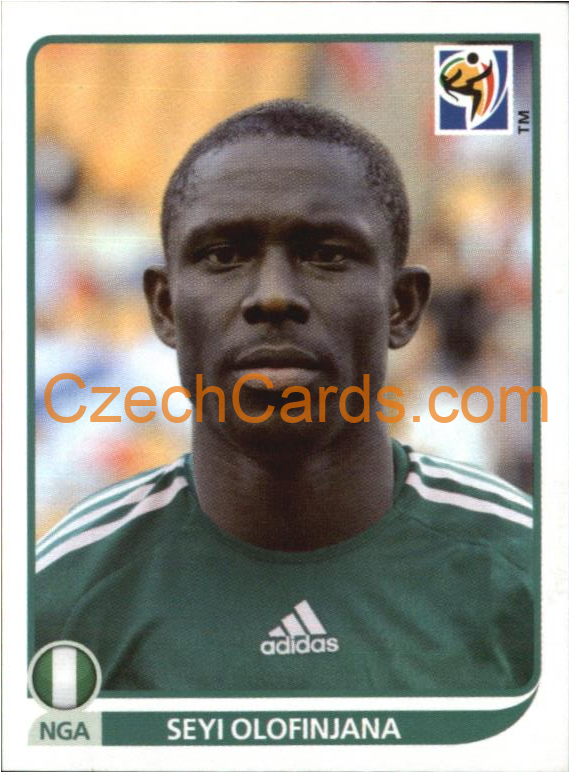 Seyi Olofinjana 2010 Panini FIFA World Cup sticker #136