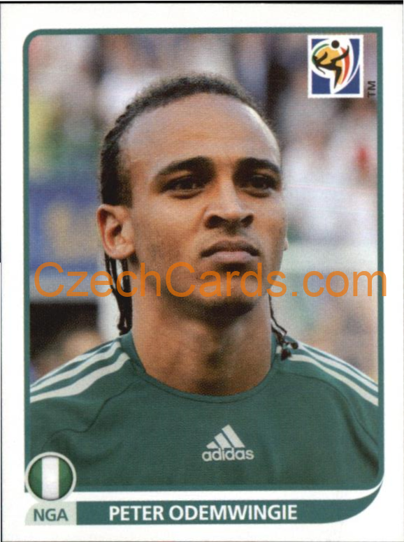 Peter Odemwingie 2010 Panini FIFA World Cup sticker #138
