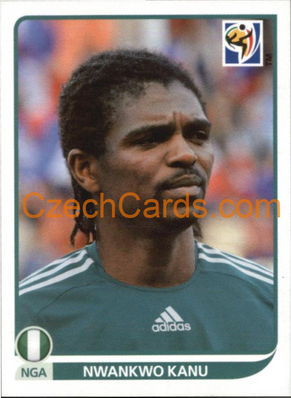 Nwankwo Kanu 2010 Panini FIFA World Cup sticker #139