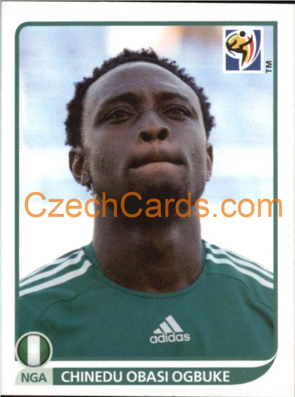 Chinedu Obasi Ogbuke 2010 Panini FIFA World Cup sticker #140