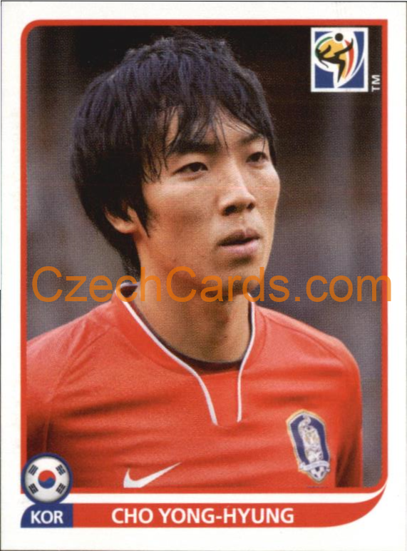Cho Yong-Hyung 2010 Panini FIFA World Cup sticker #148