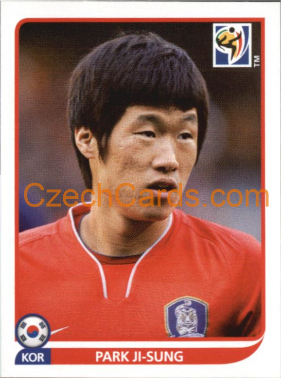 Park Ji-Sung 2010 Panini FIFA World Cup sticker #154