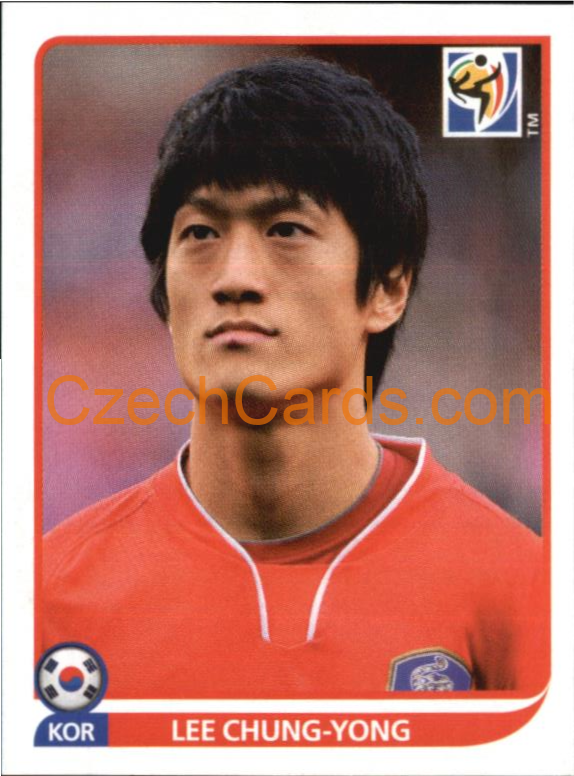 Lee Chung-Yong 2010 Panini FIFA World Cup sticker #156