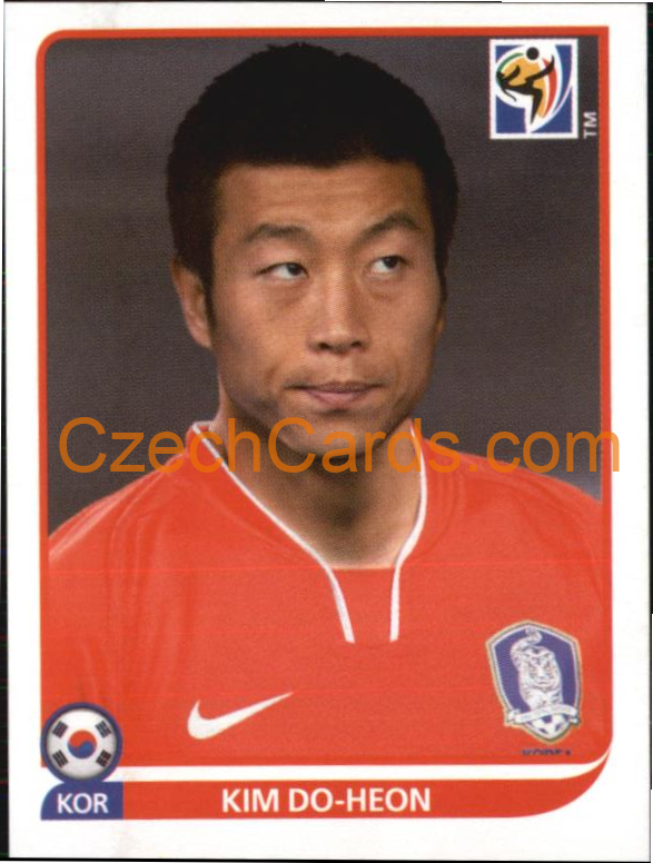 Kim Do-Heon 2010 Panini FIFA World Cup sticker #159