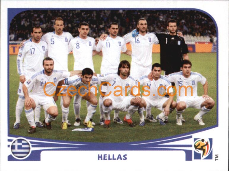 Team Photo 2010 Panini FIFA World Cup sticker #163