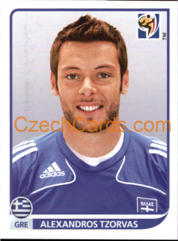 Alexandros Tzorvas 2010 Panini FIFA World Cup sticker #165
