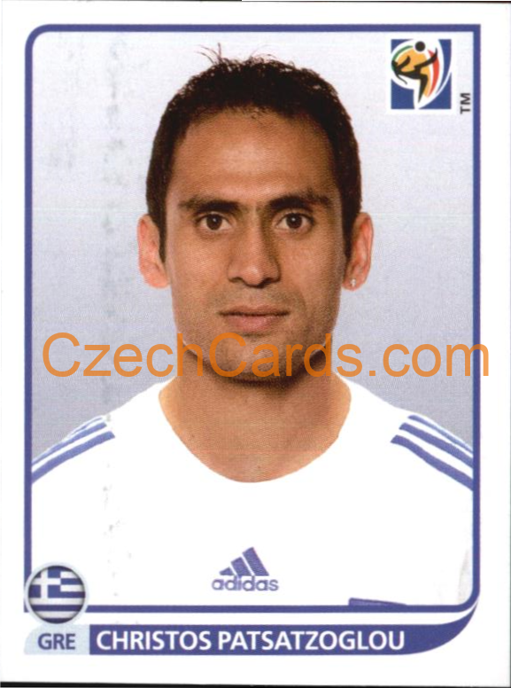 Christos Patsatzoglou 2010 Panini FIFA World Cup sticker #169