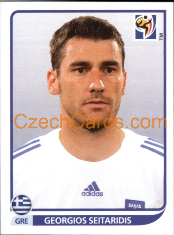 Georgios Seitaridis 2010 Panini FIFA World Cup sticker #172