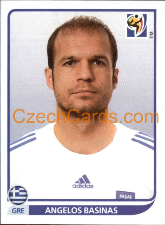 Angelos Basinas 2010 Panini FIFA World Cup sticker #174