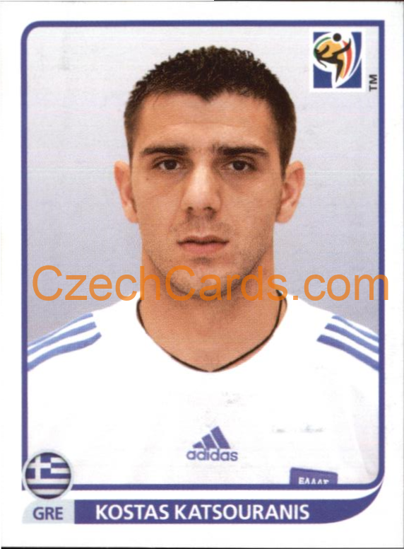 Kostas Katsouranis 2010 Panini FIFA World Cup sticker #175