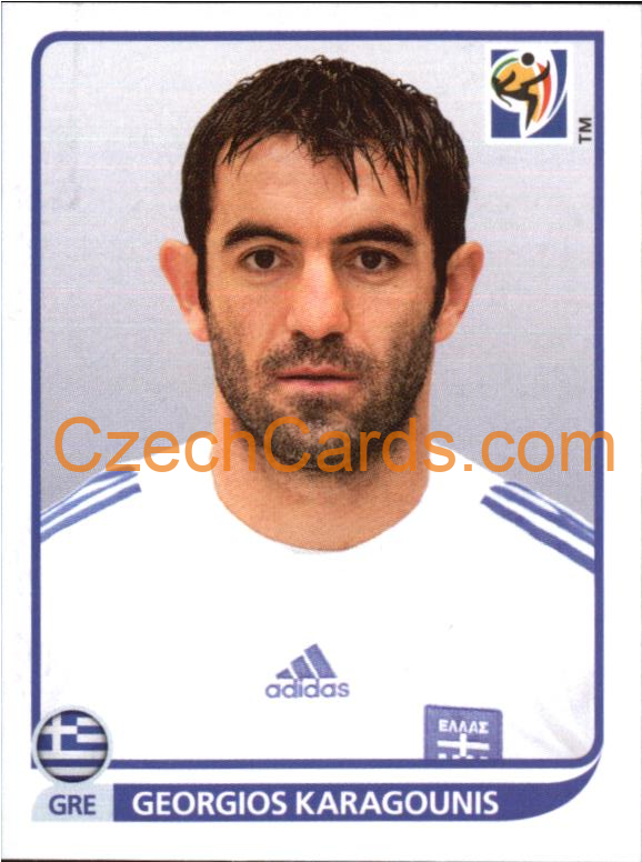 Giorgos Karagounis 2010 Panini FIFA World Cup sticker #176