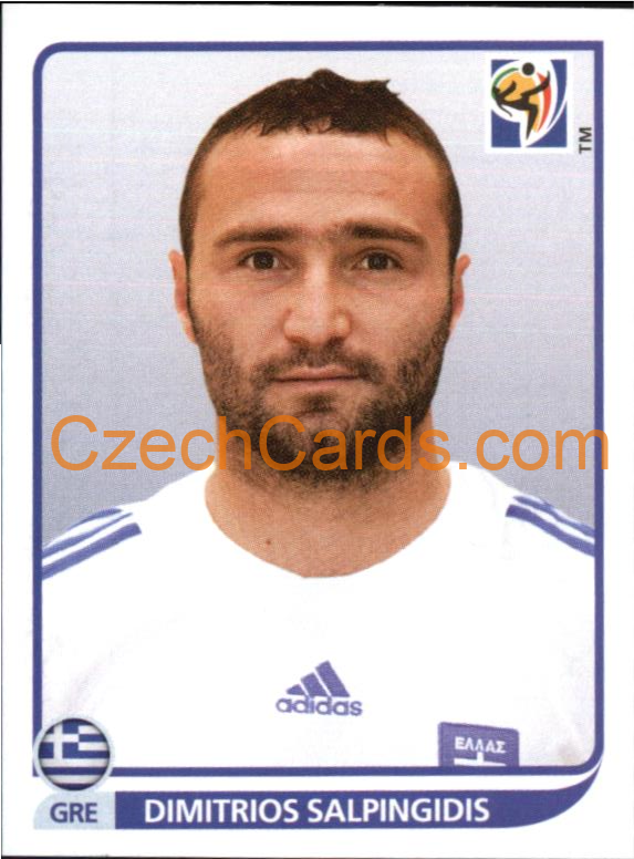 Dimitris Salpingidis 2010 Panini FIFA World Cup sticker #178