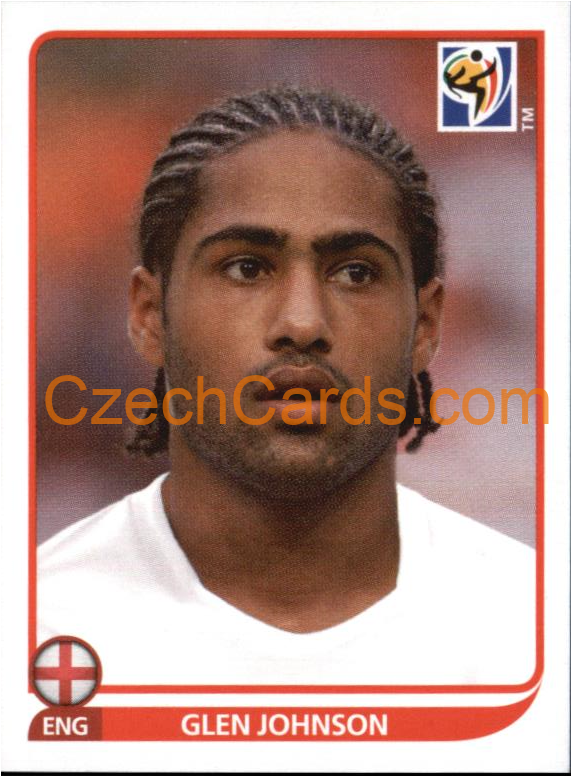 Glen Johnson 2010 Panini FIFA World Cup sticker #187