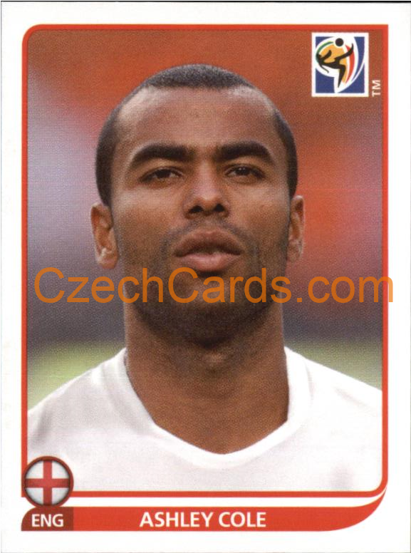 Ashley Cole 2010 Panini FIFA World Cup sticker #188
