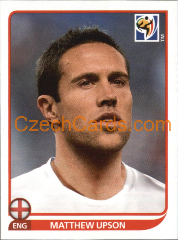 Matthew Upson 2010 Panini FIFA World Cup sticker #189