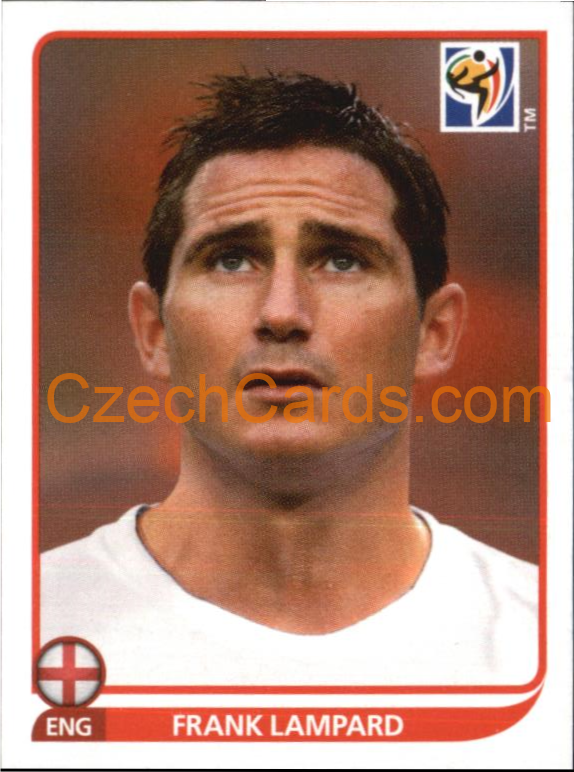 Frank Lampard 2010 Panini FIFA World Cup sticker #191