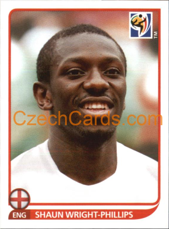 Shaun Wright-Phillips 2010 Panini FIFA World Cup sticker #195