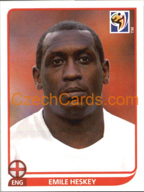 Emile Heskey 2010 Panini FIFA World Cup sticker #197