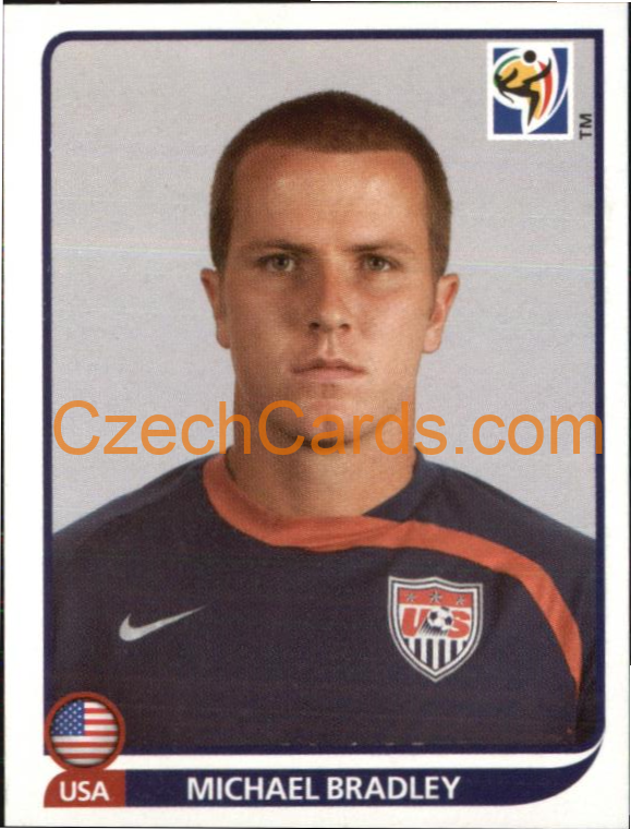 Michael Bradley 2010 Panini FIFA World Cup sticker #210