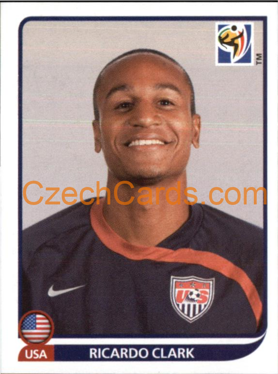 Ricardo Clark 2010 Panini FIFA World Cup sticker #211