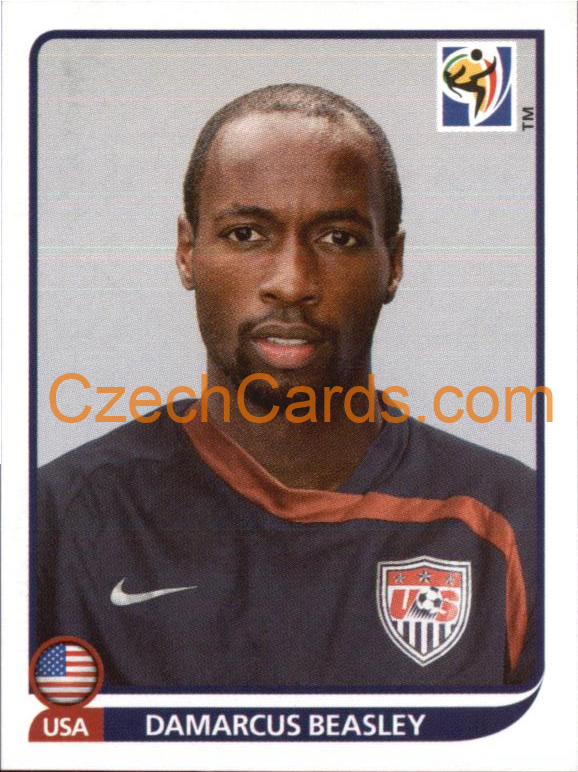 Damarcus Beasley 2010 Panini FIFA World Cup sticker #217