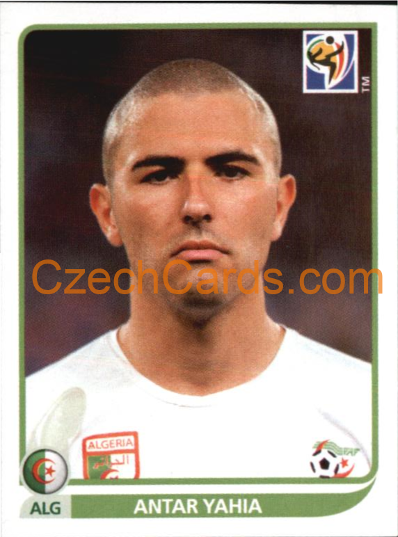 Anthar Yahia 2010 Panini FIFA World Cup sticker #224