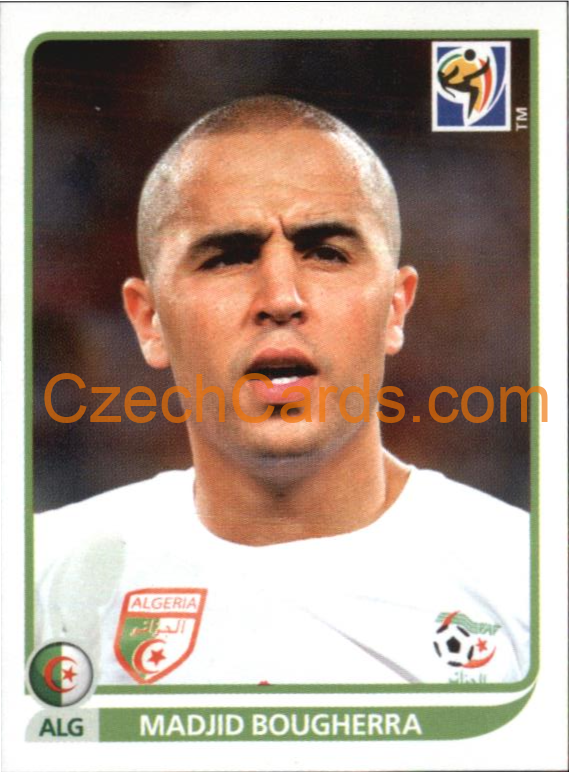 Madjid Bougherra 2010 Panini FIFA World Cup sticker #226