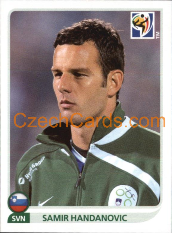 Samir Handanovic 2010 Panini FIFA World Cup sticker #241