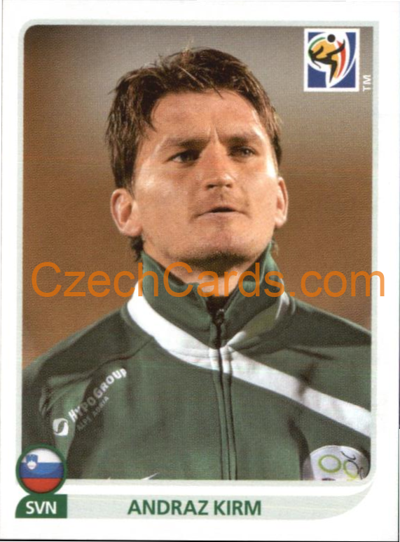 Andraz Kirm 2010 Panini FIFA World Cup sticker #247
