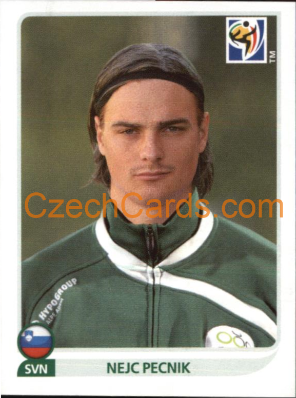 Nejc Pecnik 2010 Panini FIFA World Cup sticker #253