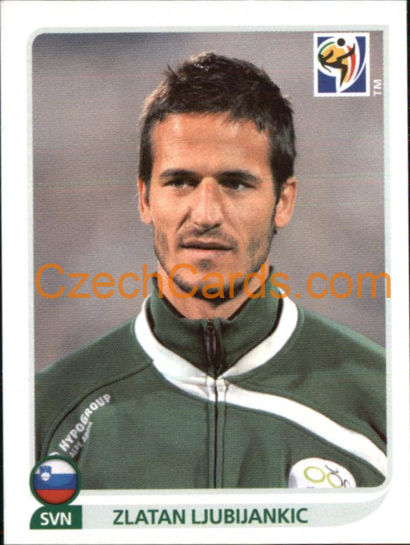 Zlatan Ljubijankic 2010 Panini FIFA World Cup sticker #254