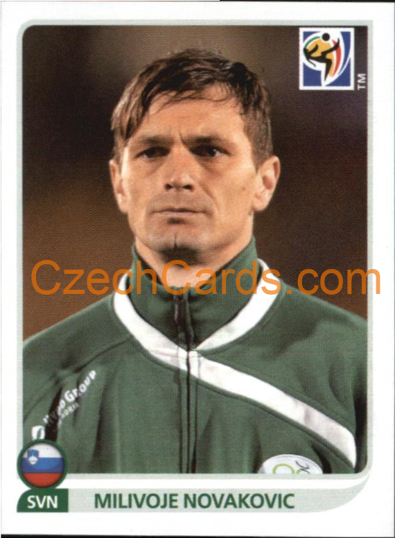 Milivoje Novakovic 2010 Panini FIFA World Cup sticker #256