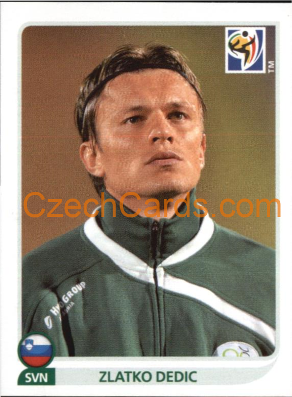 Zlatko Dedic 2010 Panini FIFA World Cup sticker #257