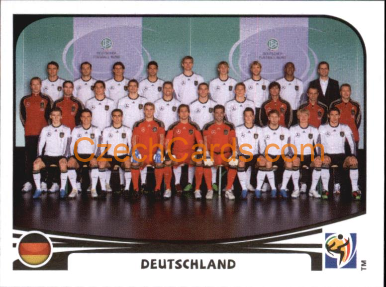 Team Photo 2010 Panini FIFA World Cup sticker #258