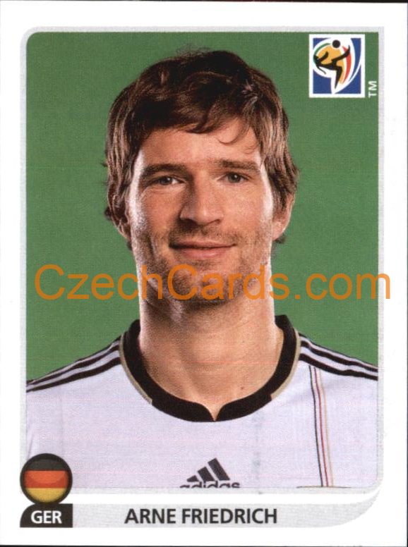 Arne Friedrich 2010 Panini FIFA World Cup sticker #266
