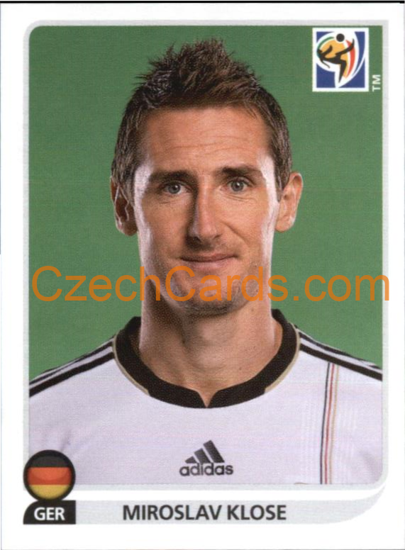 Miroslav Klose 2010 Panini FIFA World Cup sticker #275
