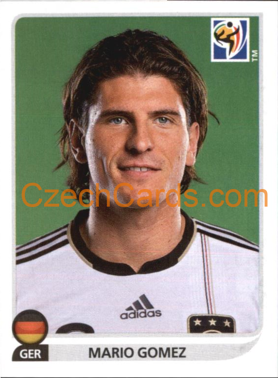 Mario Gomez 2010 Panini FIFA World Cup sticker #276