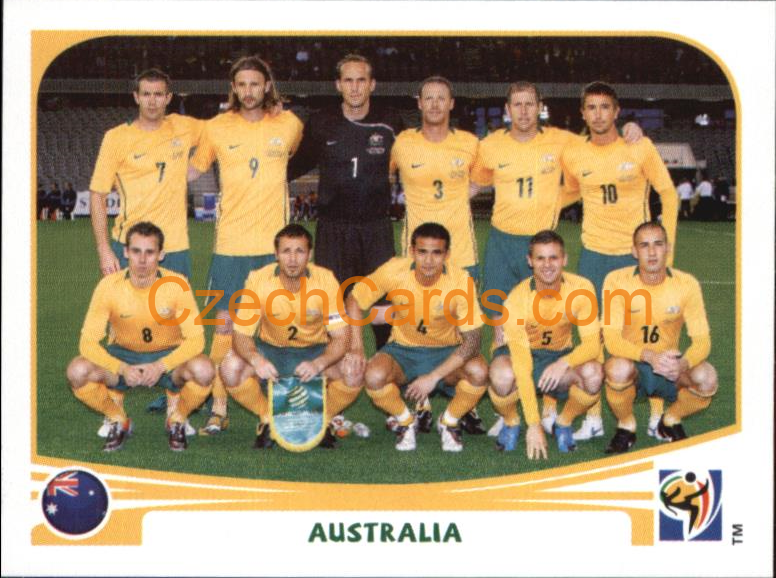 Team Photo 2010 Panini FIFA World Cup sticker #277