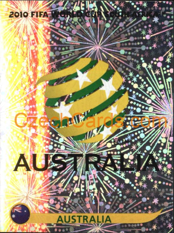 Team Emblem 2010 Panini FIFA World Cup sticker metal #278