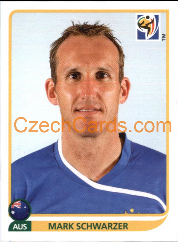 Mark Schwarzer 2010 Panini FIFA World Cup sticker #279