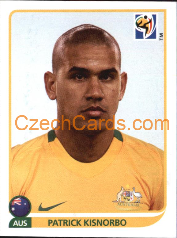 Patrick Kisnorbo 2010 Panini FIFA World Cup sticker #282