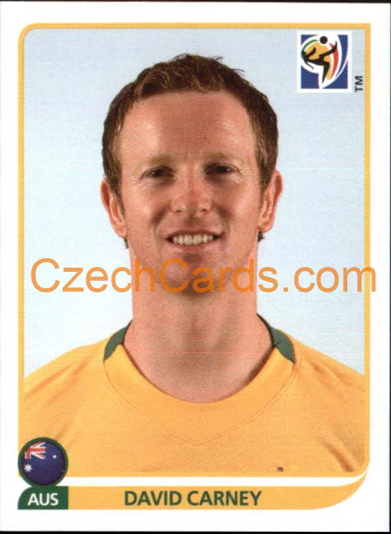 David Carney 2010 Panini FIFA World Cup sticker #284